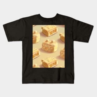 Pineapple Cake Pattern Kids T-Shirt